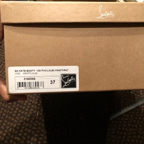 Christian Louboutin So Kate Booty 100mm PVC/Loubikraft/Pat - Picture 5 of 13